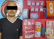 Simpan 11 Paket Sabu, Cleaning Service Diciduk Polisi