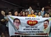 Relawan Hati Rakyat H-R Kelurahan Winenet Dua Dukung Balon Cagub Yulius Selvanus Komaling dan Balon Walikota dan Cawali Bitung Hengky – Randito