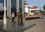 Komandan Kodim 0621/Kab Bogor Pimpin Apel Gelar Pasukan Operasi Patuh Lodaya Ta. 2024