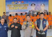 Satresnarkoba Polresta Sidoarjo Ringkus Sembilan Pengedar Sabu