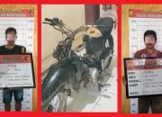 Kapolsek Indra Makmu Pimpin Langsung Amankan Pelaku Pencurian Sepeda Motor dan Penadahnya