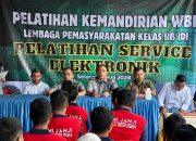 Pembukaan Program Pelatihan Bersertifikasi bagi Warga Binaan Lapas Idi.