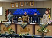 Kapolres AKBP Teddy Rachesna Hadiri Rakor Satgas Saber Pungli Kabupaten Lampung Utara