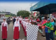 Pj Wako Lepas Peserta Lomba Gerak Jalan Tingkat SD Putri