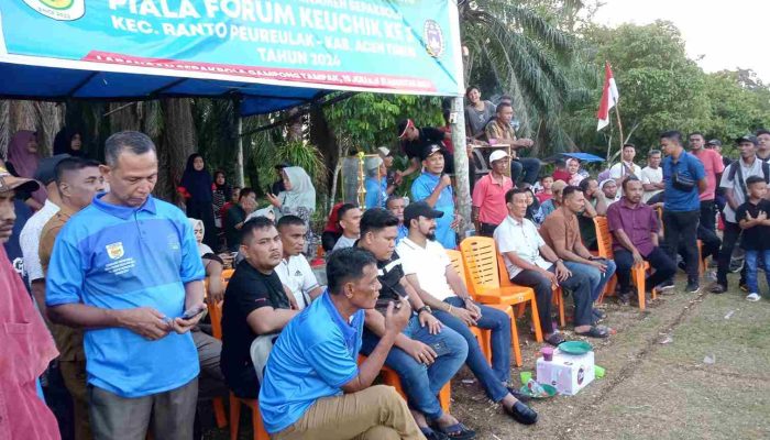 Tampak B Menjuarai Piala Forum Keuchik Ke-3 di Ranto Peureulak