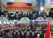 Pelantikan 45 Anggota DPRD Lampung Utara Periode 2024 – 2029