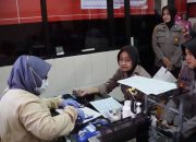 Sambut HUT Ke-76, Polwan Polresta Sidoarjo Donorkan Darah