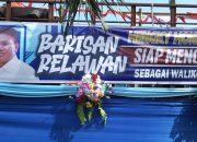 Mendaftar Di Hari ke Dua Paslon Walikota dan Wakil Walikota Hengky – Randito  Minta Maaf Bila Terjadi Kemacetan