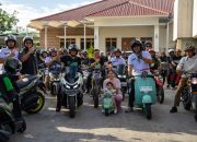 Ratusan Komunitas Motor Konvoi Bersama Calon Wali Kota Lubuklinggau