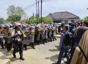 Polres Lampung Utara Gelar Gladi Bersih Latihan Sispamkota Pilkada 2024