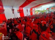 Rakercabsus DPD PDI Perjuangan Ajang Unjuk Kekuatan Pasangan Calon H Rodi Wijaya – Imam Senen
