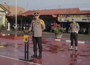 Kapolres Pidie Pimpin Apel Jam Pimpinan : Tekankan Kedisplinan dalam Bertugas Selama Kampanye Pilkada 2024