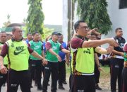 Polres Aceh Timur Gelar Tes Kesamaptaan Jasmani Periode II Tahun 2024