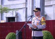 Kapolres Aceh Timur Pimpin Apel Gelar Pasukan Operasi Zebra Seulawah 2024