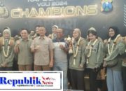 Team Voli Putra Polda Jatim Juara Kapolri Cup 2024
