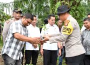Dukung Asta Cita, Polres Aceh Timur Launching Gugus Tugas Polri Ketahanan Pangan