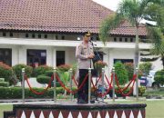 Kapolres Lampung Utara Berikan Penghargaan Kepada 13 Personel Yang Berprestasi