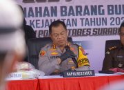 Polrestabes Surabaya Gelar Rilis Akhir Tahun 2024 dan Pemusnahan Barang Bukti
