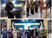 Plt. Bupati Subandi Serahkan Penghargaan SAKIP dan IPP kepada Perangkat Daerah Terbaik
