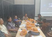 Kapolsek Krian Silaturahmi dengan Perangkat Desa dan Tokoh Masyarakat Desa Barengkrajan Krian
