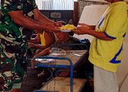 “Suguhan Singkong Buat TNI” Ditengah Keterbatasan Pemilik RTLH Program TMMD ke- 123 Kodim 1310/ Bitung