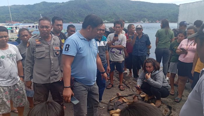 Warga Pelabuhan Perikan Bitung Digegerkan Dengan Penemuan Mayat Mengambang