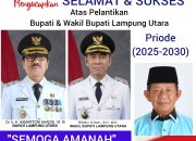 Keluarga Besar Mantan Wakil Bupati Tulang Bawang Barat Serta Keluarga