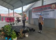 Kapolres Bitung AKBP ALBERT ZAI.,SIK.,MH, Pimpin Sertijab Sejumlah Pejabat Utama Polres Bitung