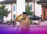 Wabup H Suprayitno Pimpin Apel Perdana di Lingkup Pemkab Musi Rawas