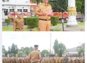 Wakil Wali Kota Lubuk Linggau Memimpin Apel Bulanan di Hari Pertama Kerja