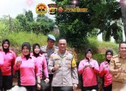 Kapolres Lampung Utara Ikuti Launching Penguatan Program Pekarangan Pangan Lestari