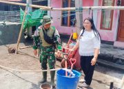 Satgas TMMD Manungal Air Kebut Pembuatan Sumurbor dan Tangki Air, Lurah Tandurusa; ” Pemerintah dan Warga Ucap Syukur dan Terimakasih”..