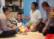 Kapolsek Tulangan Bantu Warga Keterbatasan Fisik