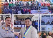 Sambut Bulan Suci Ramdhan 1446 H, Polres Lampung Utara Bersama Mahasiswa, Aliansi BEM dan OKP Gelar Baksos Polri Presisi