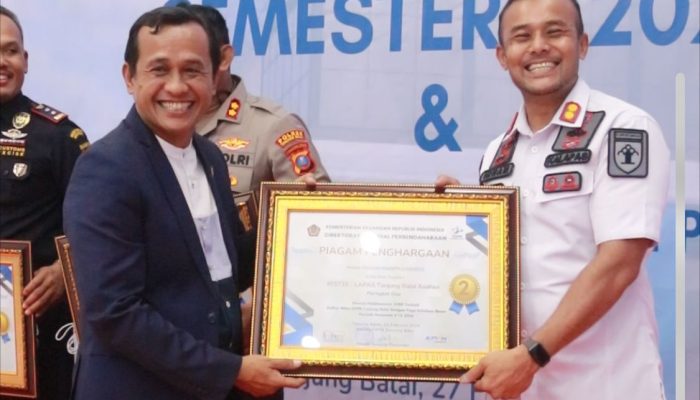 Lapas Tanjungbalai Asahan Raih Penghargaan Satker Pelaksana APBN Terbaik di KPPN Tanjungbalai Awards 2024