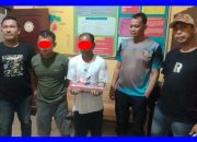 Kapolsek Indra Makmu Pimpin Amankan Dua Pelaku Narkoba, 34 Paket Sabu Disita