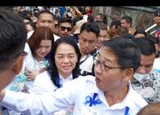 Ribuan Warga dan Ratusan ASN Sambut Kehadiran Perdana Pasangan Walikota Terpilih, Hengky -Randito di Kantor Walikota Bitung