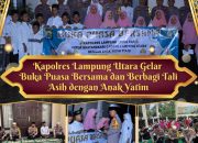 Kapolres Lampung Utara Gelar Buka Puasa Bersama dan Berbagi Tali Asih dengan Anak Yatim