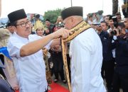 BUPATI LAMPUNG UTARA TERIMA KUNJUNGAN GUBERNUR LAMPUNG DALAM SAFARI RAMADHAN