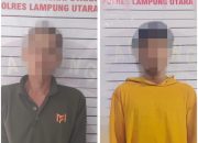 Dalam Sehari Dua Pelaku Curat Di Sungkai Utara Diamankan Polisi