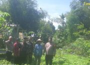 Bhabinkamtibmas Desa Banjarbendo Cek Pekarangan Pangan Bergizi
