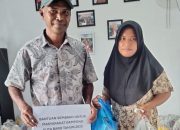 Penyaluran paket Sembako, Jelang hari Raya idul fitri. Gampong Kuta Baro Kecamatan Peudawa