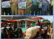 Penyerahan Bantuan Alat dan Mesin Pertanian (Alsintan) kepada Kelompok Tani di Lampung Utara