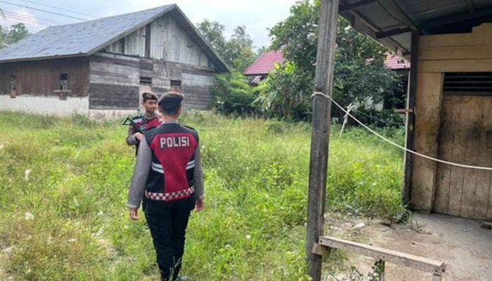 Sat Samapta Polres Aceh Timur Intens Patroli Pastikan Keamanan Rumah Warga Saat Mudik