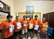 Sat Reskrim Polresta Gorontalo Kota Tetapkan 6 Debcolector sebagai Tersangka
