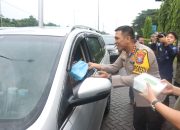 Kapolresta Sidoarjo Cek Arus Balik Lebaran di Rest Area KM 753