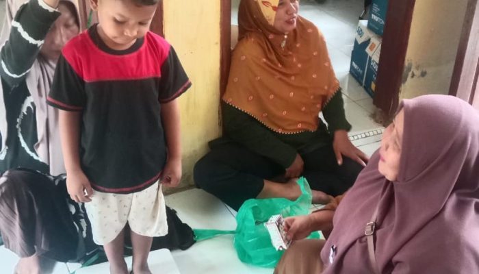 Kegiatan Posyandu di Desa Gampong Buket Kuta Lepon Kecamatan Pedawa kabupaten Aceh