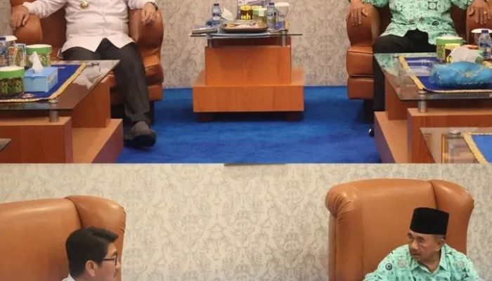 Bupati Lampung Utara Terima Audiensi Pengurus Persatuan Pensiunan Indonesia