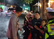 Kapolsek Krian Pimpin Langsung Giat Cipta Kondisi Teguran Simpati