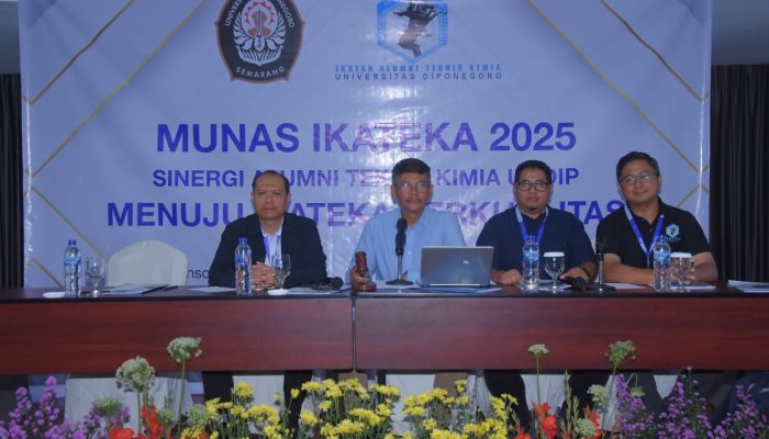 Sulasmanto Terpilih Kembali Pimpin Ikateka Universitas Diponegoro